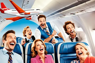 Illustration for Airplane Jokes