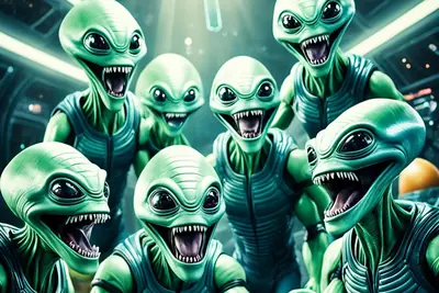 Illustration for Alien Jokes