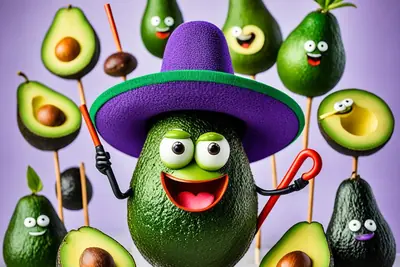 Illustration for Avocado Puns That Are Simply Guac-tastic