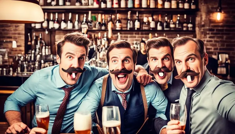 mustache humor