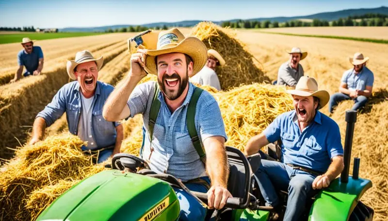 farm-inspired hillbilly humor