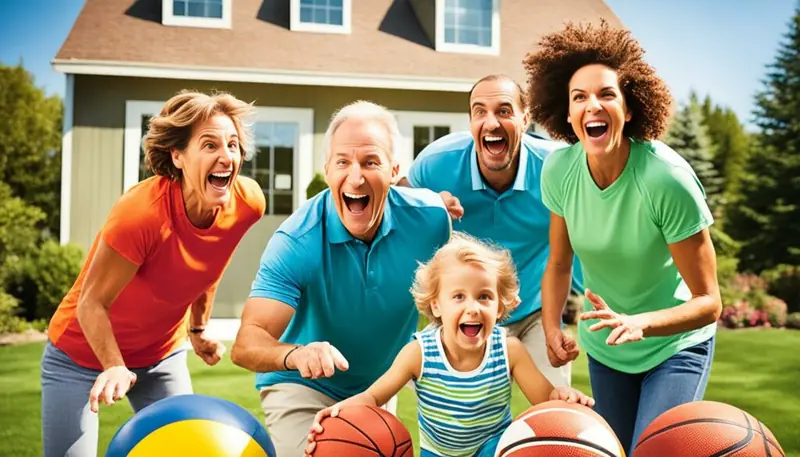 sports-themed family humor