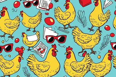 Illustration for Best Chicken Jokes: Clucking Hilarious Poultry Puns