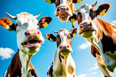 Illustration for Best Cow Jokes: Udderly Funny Farmyard Funnies