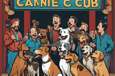 Illustration for Best Dog Jokes for Dog Lovers
