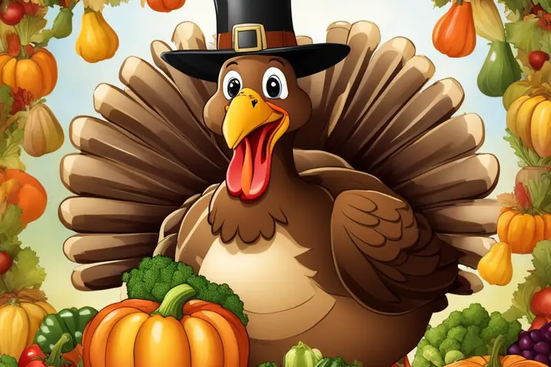 Illustration for Best Thanksgiving Jokes: Stuffing Your Day with Laughter