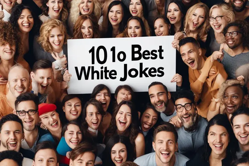 Illustration for Best White Jokes: Finding Humor in Every Hue