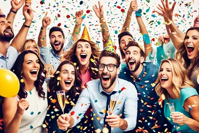 Illustration for Best Year Jokes: Ringing in the Laughs, Year after Year
