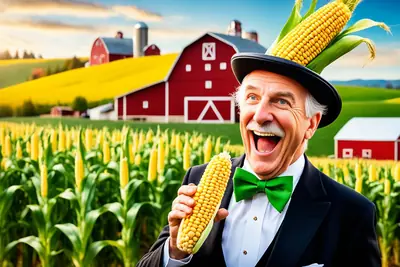 Illustration for Corn Jokes That Are A-Maize-ing