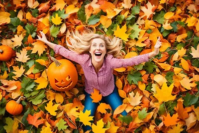 Illustration for Fall Jokes to Leaf You Laughing