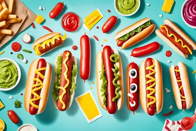 Illustration for Hot Dog Jokes