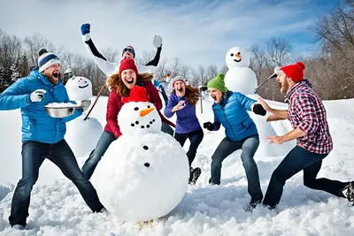 Illustration for Jokes About Snow for a Flurry of Laughs