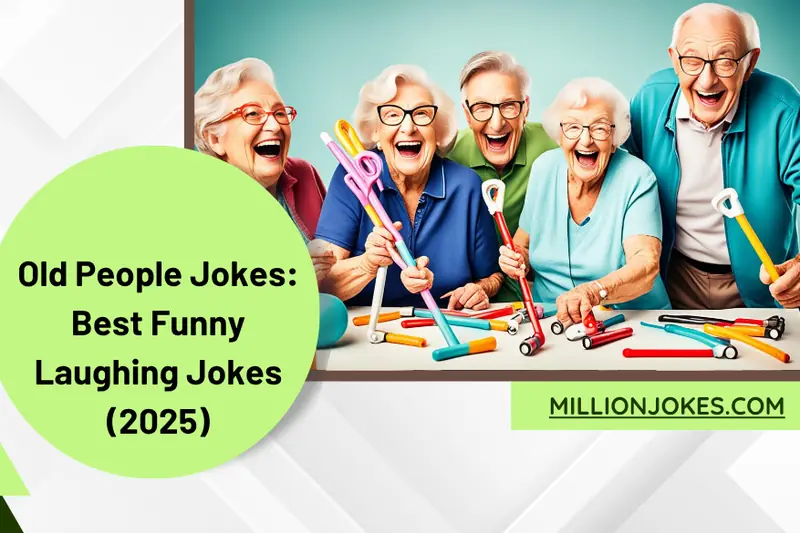 Illustration for Old People Jokes