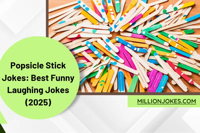 Illustration for Popsicle Stick Jokes